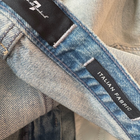 NWT For All Mankind Midi Denim Skirt Size 27 - Picture 7 of 10